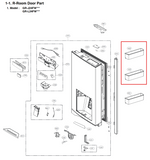 LG Fridge Basket Assembly Door AAP74271301